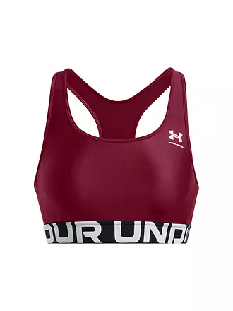 UNDER ARMOUR | Soutien-gorge de sport femme HeatGear® Armour à maintien moyen | dunkelrot